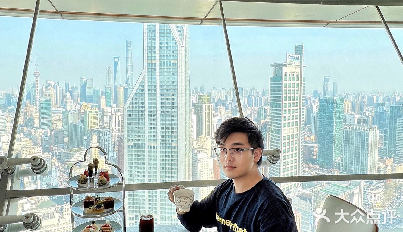 🍰 45层云端直面三件套，春日下午茶必打卡‼️