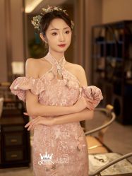 点击看大图 -艾拉·女王婚纱礼服馆