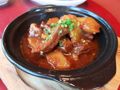 砂锅萝卜闷牛腩-镇江苏宁万豪酒店-苏筵中餐厅