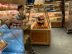 面包甜点陈列柜-山崎面包(静安久光店)