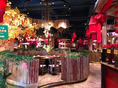 大堂-老滇山寨•云南特色菜•地方菜•民族风情歌舞表演(金碧店)