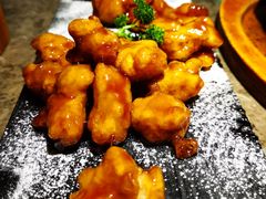 雪花糖醋里脊-绿茶餐厅(天津天河城店)