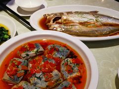 剁椒臭豆腐-金典银峰老鹅馆·昆山菜(亭林公园店)