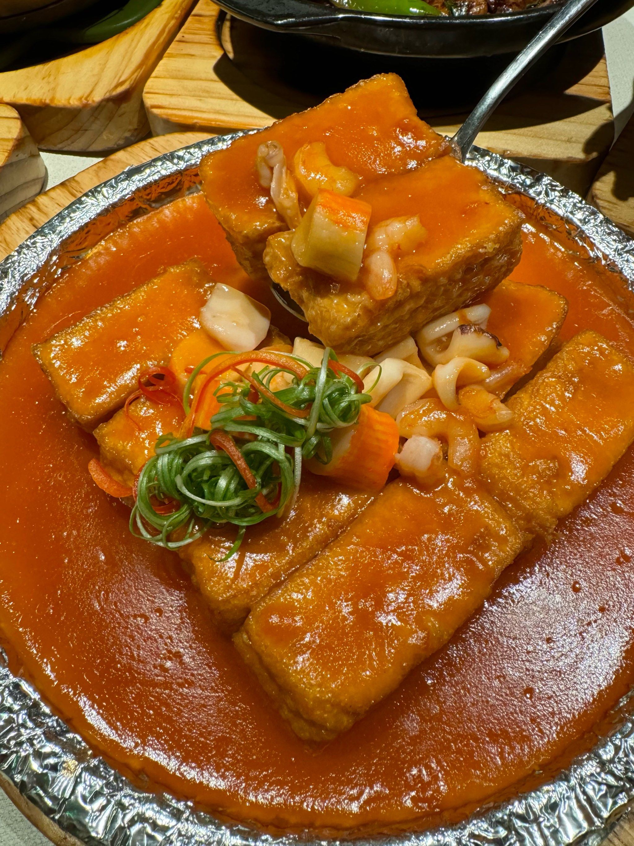 铁板豆腐吃一回就惦记着
