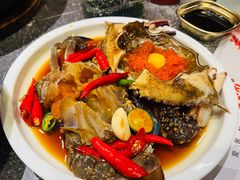 -草家酱蟹炭火烤肉店(珲春南路二店)