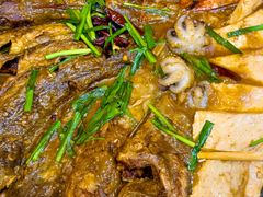 -东来菜馆•手抓海鲜家常菜•海鲜锅贴(鸽子窝店)