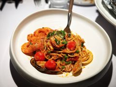 番茄罗勒海鲜意面-月芽·自由餐厅·西溪湿地餐厅