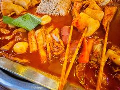 鱼饼火山炒年糕-包装马车·韩国料理·포장마차