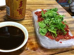 生拌牛肉-夜烤·宜宾烧烤(洋河路店)