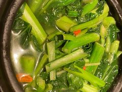 水浸瘦肉煲时蔬-汤城小厨•粤菜•靓汤(苏州街店)