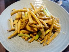 咸蛋黄焗云南松茸-西安凯悦酒店·湖畔中餐厅