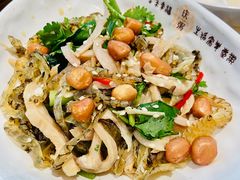 凉拌鱼皮肚丝-庆粥今宵(西平店)