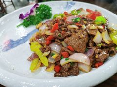 辣炒猪肝-熊刚饭店·太湖本地土菜·融合菜(天成时代广场店)