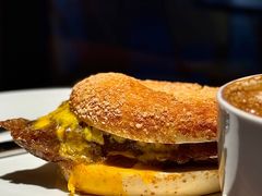 厚切鸡排贝果三明治-Peet's Coffee皮爷咖啡(大学路店)