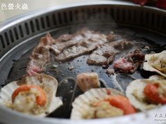 燒烤中-贺野·自助炭火烤肉(紫藤路店)