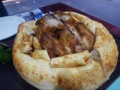 面包松茸香草菌王春鸡-超级厨房概念餐厅(奥园广场店)