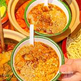 长沙首家湘派牛腩煲港式全蛋伊面🍜巨巨好吃