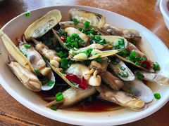 葱油蛏子-丰收渔港饭店(嵊泗店)