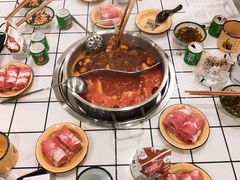 番茄牛油鸳鸯锅-龙奎老牛市井火锅