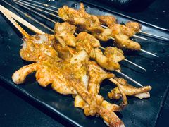 碳烤鱿鱼-西街夜油条·麻团包乌饭