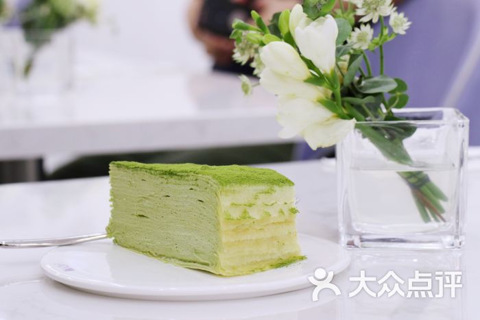 lady m(德基广场店)-抹茶千层蛋糕图片-南京美食-大众点评网