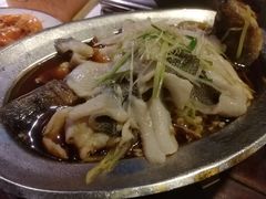 明火烤鲈鱼-绿茶餐厅(华联万柳店)