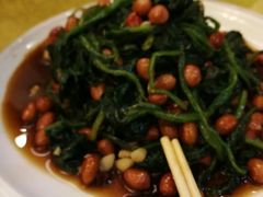 陈醋菠菜花生米-鑫顺园小骨头羊杂馆(塔湾店)