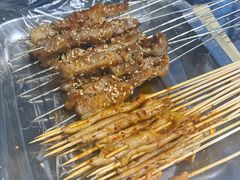 烤鸭肠-勃利地摊·勃立小串烧烤