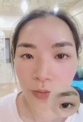 -西施无菌半永久纹绣眉眼影唇轻增发纹发际线