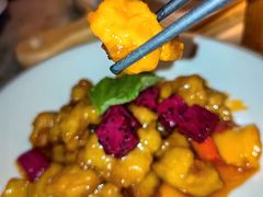 鲜果咕咾肉-绿茶餐厅(乐峰广场店)