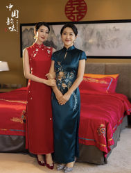 -禾米旗袍妈妈装礼服定制(嘉业国贸店)