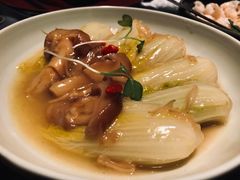 松茸瑶柱娃娃菜-湖滨28中餐厅·西湖宴·杭州君悦酒店