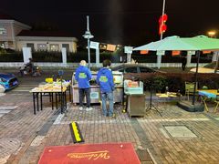 -山野的朋友露营炭火烤肉