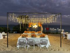 -亚龙湾希尔顿自助餐厅·海鲜·烧烤·沙滩BBQ·现场乐队