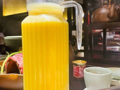 鲜榨玉米汁-盡膳口福·百年汤方火锅(科华北路店)