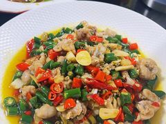 双椒辣子牛蛙-酸婆娘重庆菜(紫竹路店)