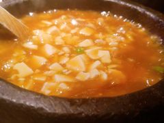 虾仁鸡汤豆腐-绿茶餐厅(光谷世界城步行街店)