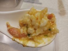 蟹黄炒蟹腿-丁老爷子苏香圆