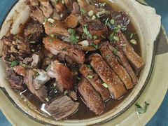 -古榕农庄·桑拿簸箕菜·招牌泥焗鸡(清远长隆店)