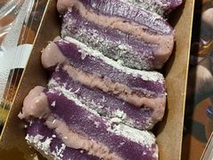 香草芋泥切糕-米阿糯糕团•酒酿•甜品(莫愁店)