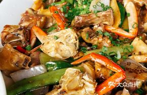 Stewed Crab and Chicken