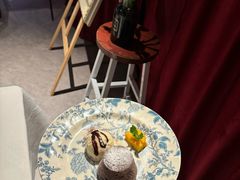 熔岩巧克力蛋糕-花·fleur古董西餐厅(西城夜未央店)