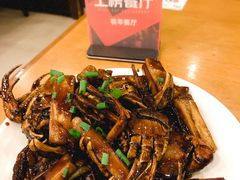 毛蟹炒年糕-牧羊餐厅