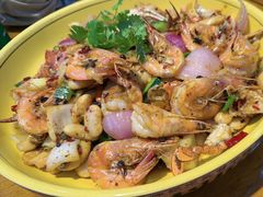 -休记光头香辣蟹干锅(绵竹店)