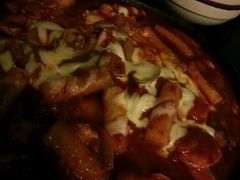 奶酪海鲜炒米条-包装马车·韩国料理·포장마차