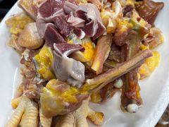 骟鸡起片-广宁炭炉鸡煲·富临门饭店