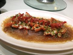 丝瓜粉丝开偏草虾-金时代顺风大酒店(南桥百联店)
