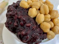 鹰嘴豆黑糯米双拼-老周记顺德双皮奶