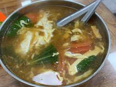 酸辣鸡蛋汤-光明巷里木烤肉