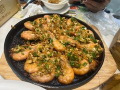 铁板蒜蓉虾-點無缺茶楼·海鲜酒家(世博店)